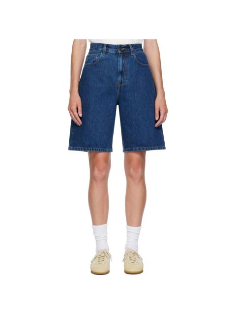 Blue Brandon Denim Shorts