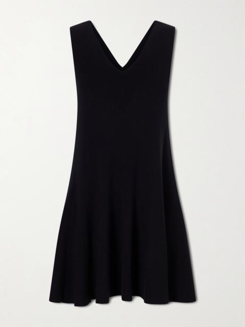 Cotton, Silk And Cashmere Mini Dress