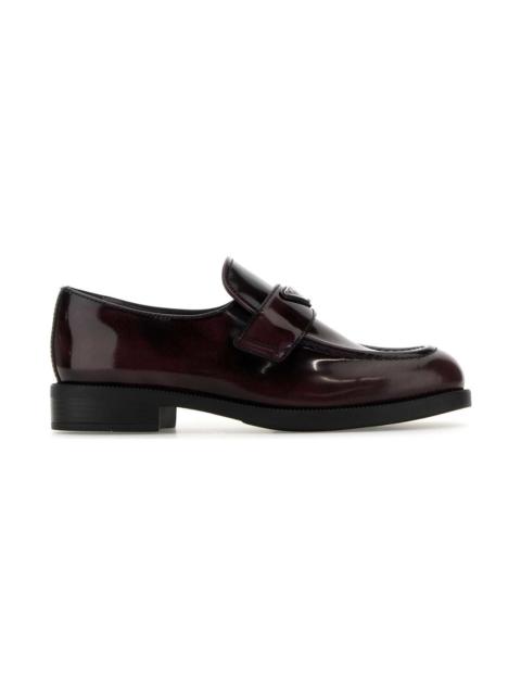 Grape Leather Loafers