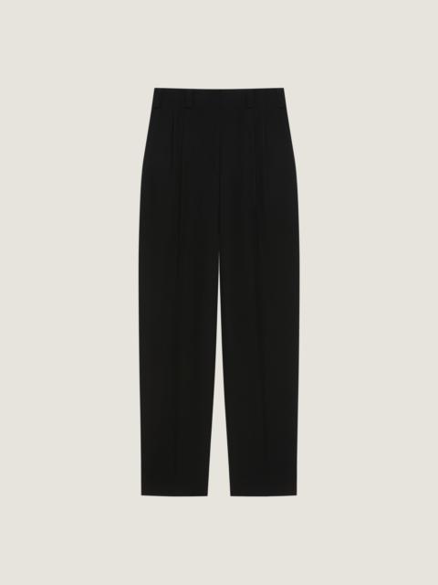 DOUBLE PLEAT PANTS IN WOOL
