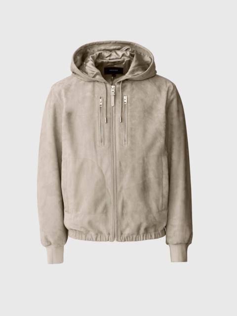 SYLAS-SU Suede Hooded Jacket