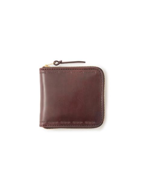 LEATHER BI-FOLD (CORDOVAN) DK.BROWN