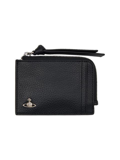 Black Zip Card Holder