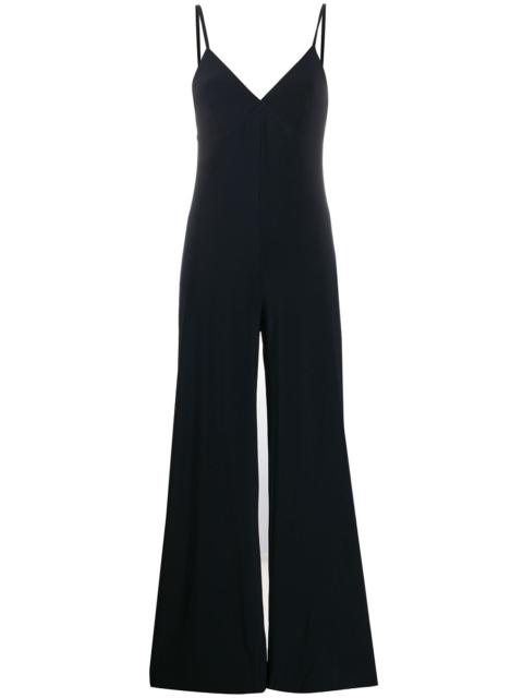 Slip wide-leg jumpsuit