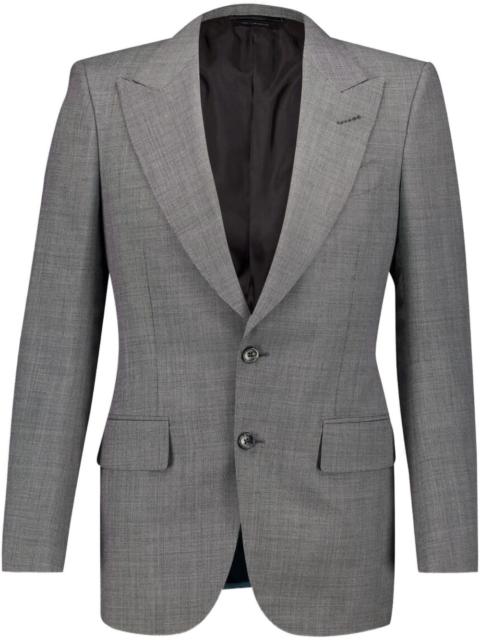 single-breasted blazer