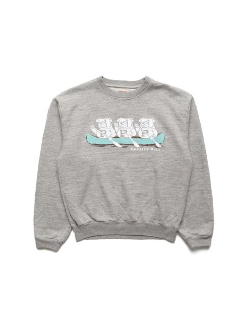 TOP SWT Knit Crew ("P" BULLDOG) - TOP Grey