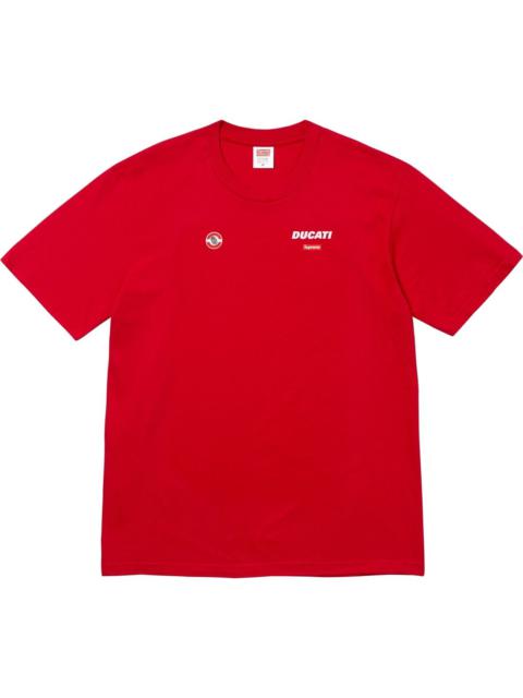 Supreme x DUCATI Logo T-Shirt 'Red' SUP-SS24-277