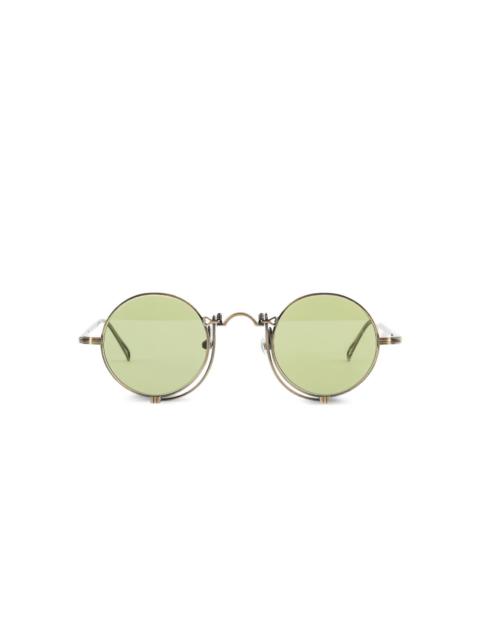 round-framed sunglasses