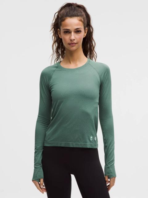 Team Canada Swiftly Tech Long-Sleeve Shirt 2.0 Waist Length *COC Logo