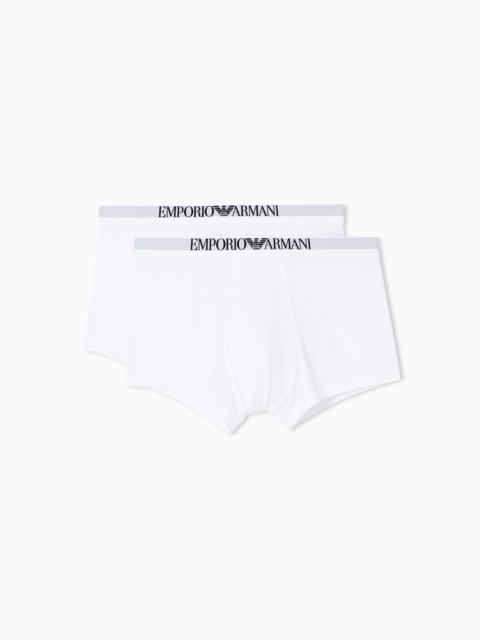 TWO-PACK OF VISCOSE JERSEY BOXER BRIEFS