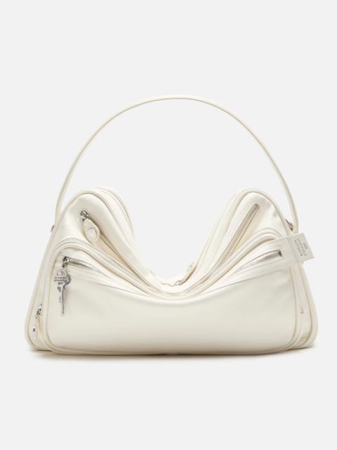 Camero Camera Shoulder Bag - Cream white