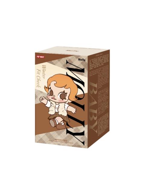 Pop Mart Baby Molly Winter Fit Check Series Vinyl Plush Pendant Single Blind Box
