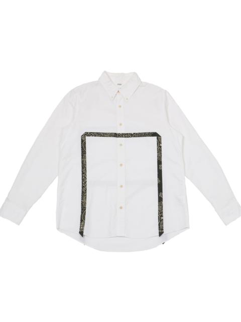 V+V 5-NATION SHIRT L/S (GIZA OX) WHITE