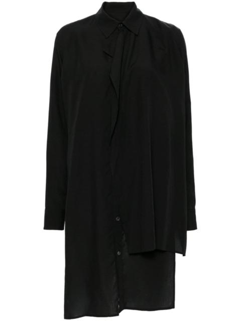 layered-design shirt