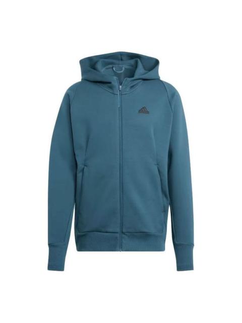 adidas Z.N.E. Premium Full-Zip Hooded Track Jacket 'Arctic Night' IN5087
