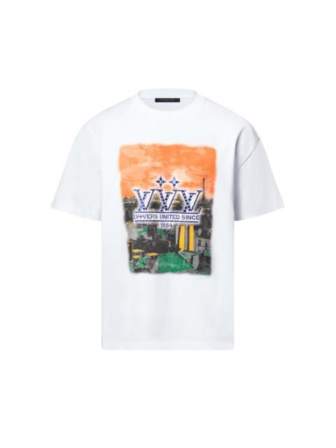 Embellished Graphic Cotton T-Shirt