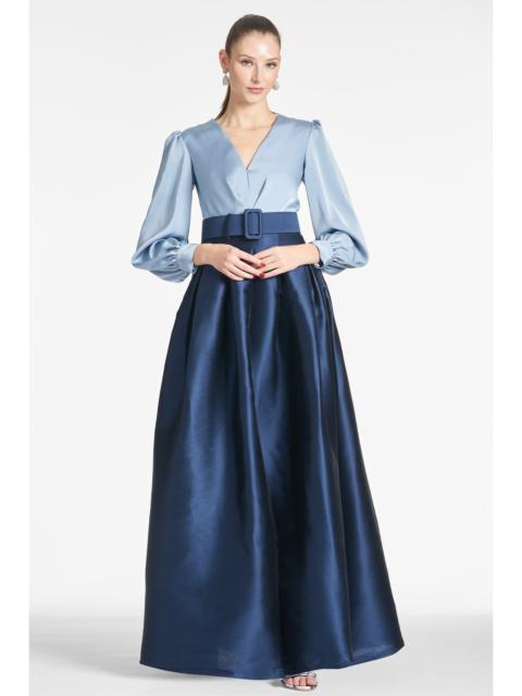 Zoe Gown - Slate/Navy