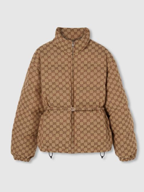 GG canvas bomber jacket