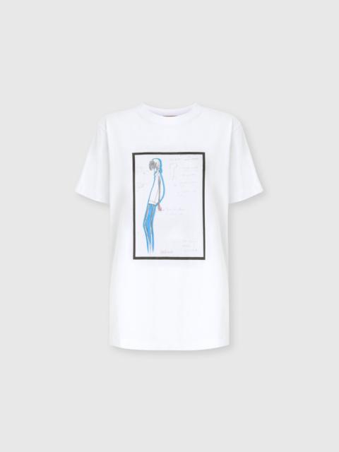 Printed jersey t-shirt