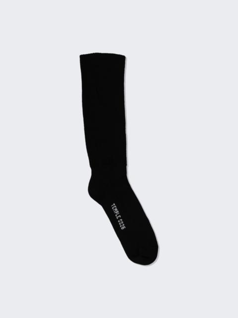 Mid-calf Temple Socks Black
