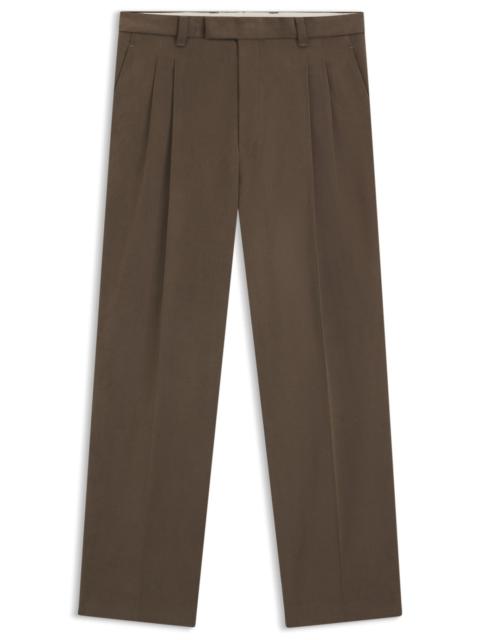 RELAXED-FIT PANTS IN MERCERISED STRETCH COTTON