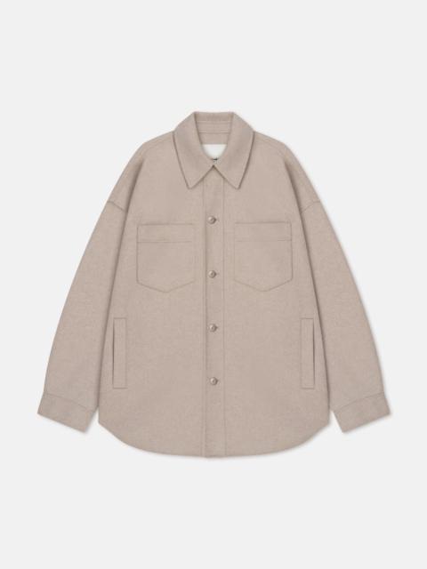 Double Wool Overshirt