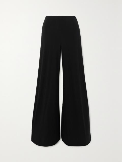 Elephant Stretch-jersey Wide-leg Pants