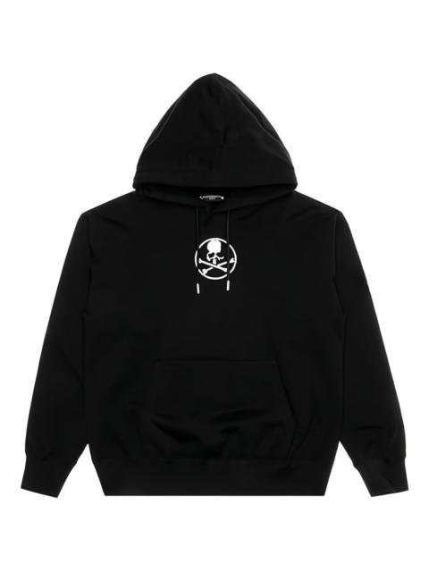 skull-print hoodie