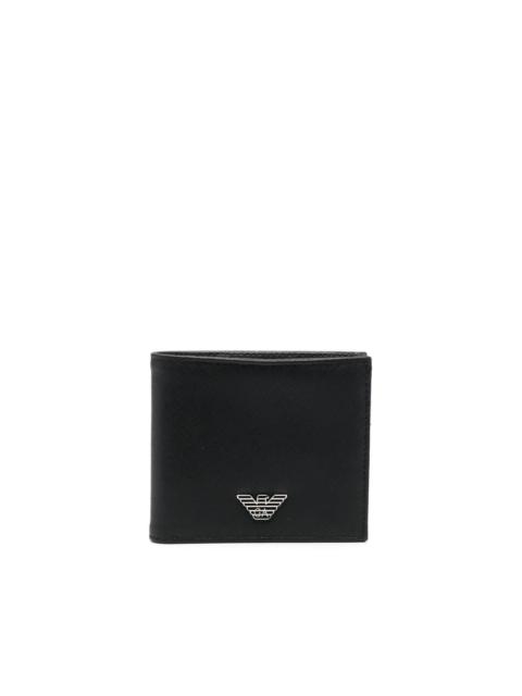 logo-plaque bi-fold wallet