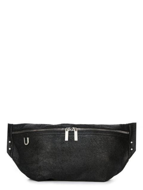 logo-debossed shoulder bag