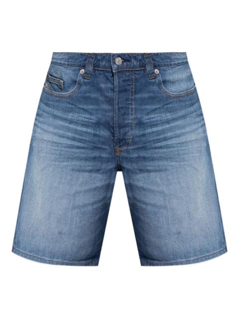 Regular denim shorts
