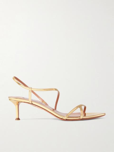 Tease 50 Metallic Leather Sandals