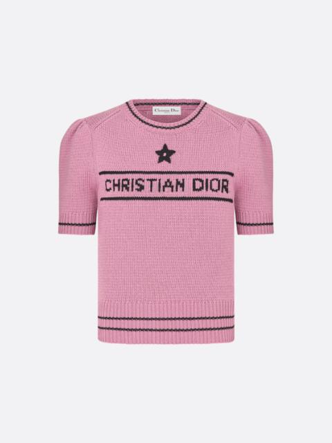 Dior Short-Sleeved Sweater - 154S09AM305_X4175 | REVERSIBLE