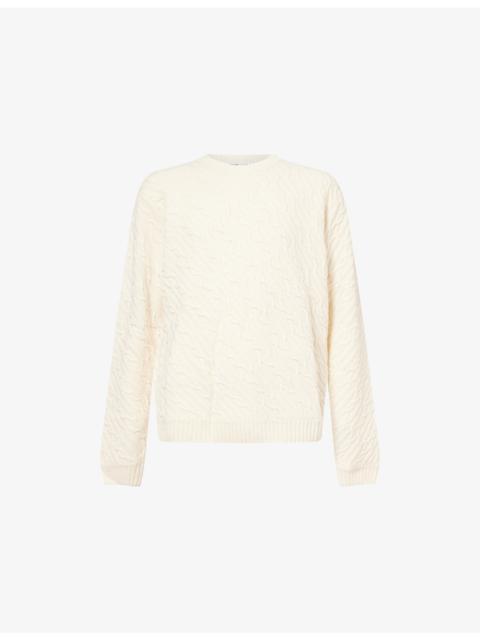Melville Cable-Knit Wool-Blend Jumper