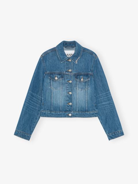MID BLUE DENIM JACKET