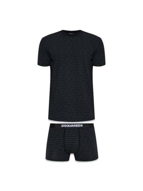 T-Shirt And Boxer Set