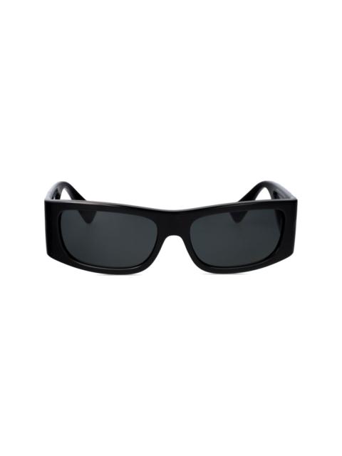 logo-lettering sunglasses