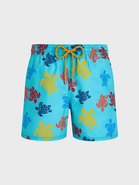 MEN SWIM TRUNKS RONDE DES TORTUES TRICOT - VILEBREQUIN X FALKE