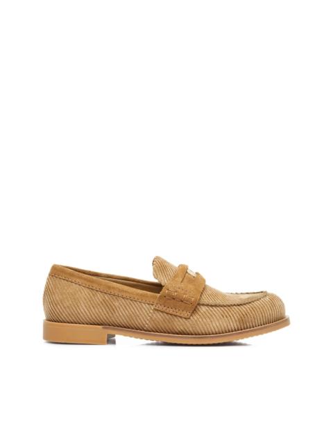 corduroy loafers