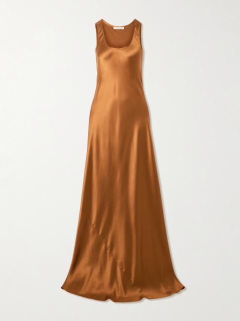 Margot Silk-satin Maxi Dress