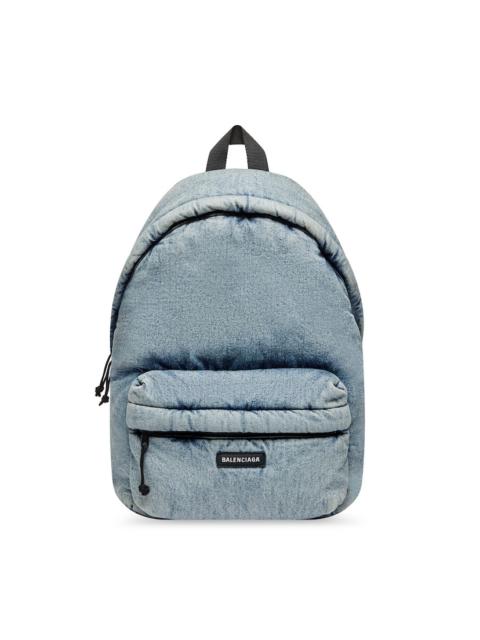 Men's Explorer Backpack In Denim in Faded Blue