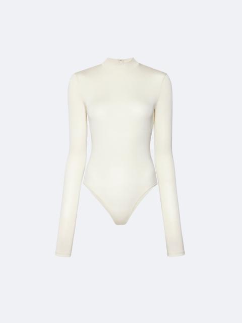 Jersey Mock Neck Bodysuit