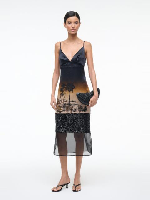 STAUD NALU DRESS CALIFORNIA NIGHTS