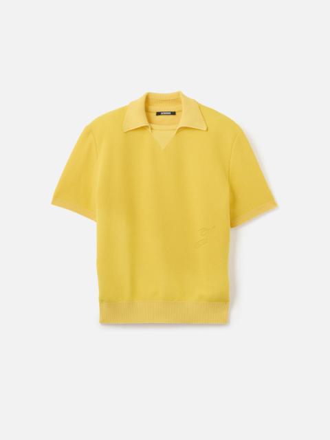 The J knit polo