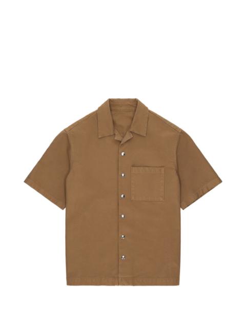 short-sleeves pocket shirt
