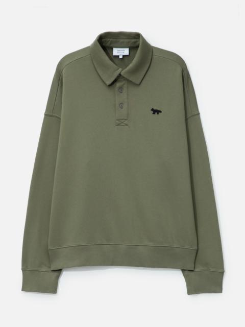 PROFILE FOX OVERSIZE POLO SWEATSHIRT