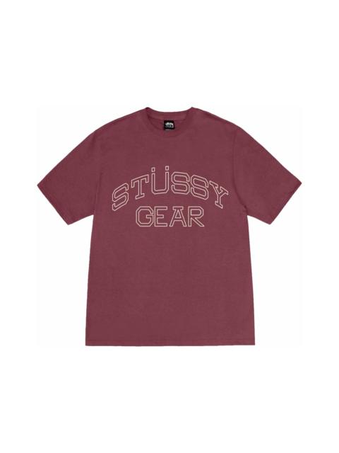 Stussy Gear Tee Oxblood