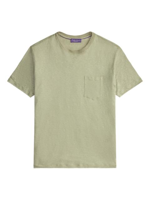 pocket crew neck T-shirt