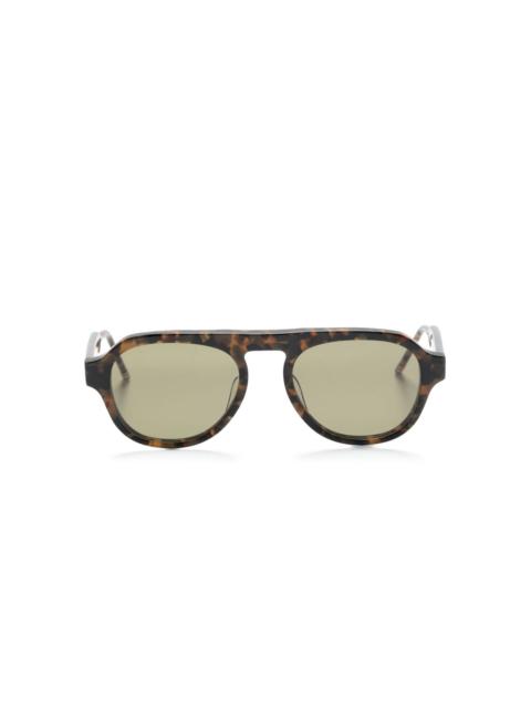 round-frame sunglasses