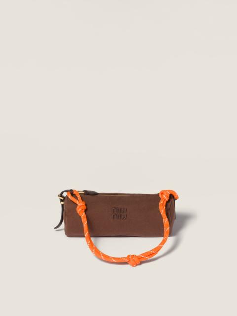 Gabardine  pouch